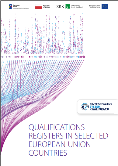 Publikācijas "Qualifications Registers in Selected European Union Countries" vāka ekrānšāviņš